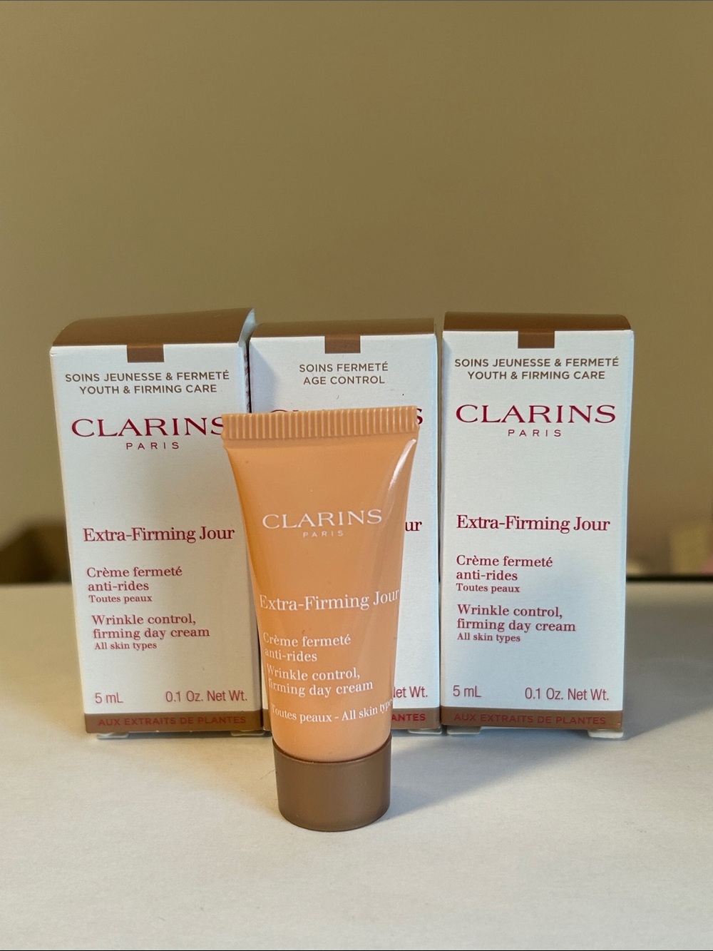 5mlx3 Clarins extra firming day cream